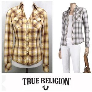 True Religion Big Betsy T Flannel